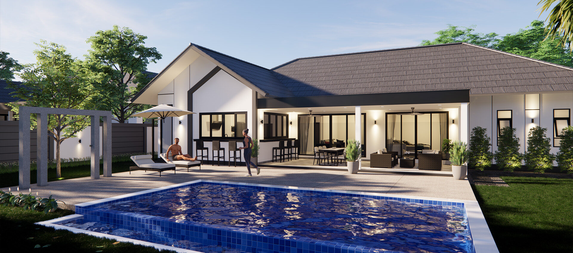 999@Ban Wang Tan Single Storey Pool Villas